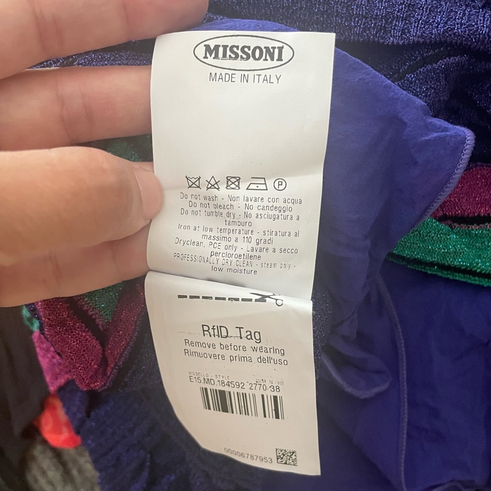 Missoni Multi Color Mermaid Knit Dress - Picture 4 of 4